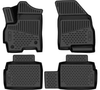 Коврики 3D в салон FORMAT подходят для EXEED LX 2022, Внедорожник, 4 шт ПУ, повышенная износостойкость FORMAT.3DAN0283210k