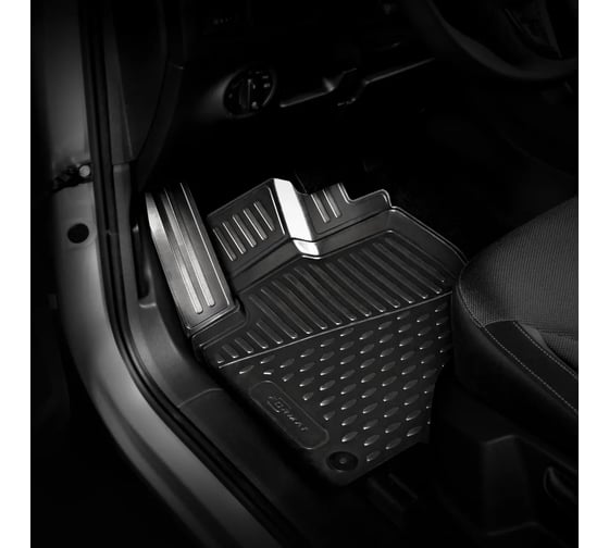 Коврики 3D в салон FORMAT подходят для GEELY Emgrand 7 SS11 2023, 4 шт. ПУ, повышенная износостойкость FORMAT.3DAN0470210k