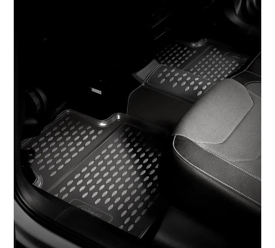 Коврики 3D в салон FORMAT подходят для GEELY Emgrand 7 SS11 2023, 4 шт. ПУ, повышенная износостойкость FORMAT.3DAN0470210k