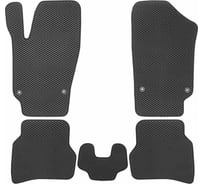 Коврики в салон Klever EVA подходят для подходят для VOLKSWAGEN Polo V, Vr, 2009-2020 (черная окантовка), EVA.B.0505102822110k