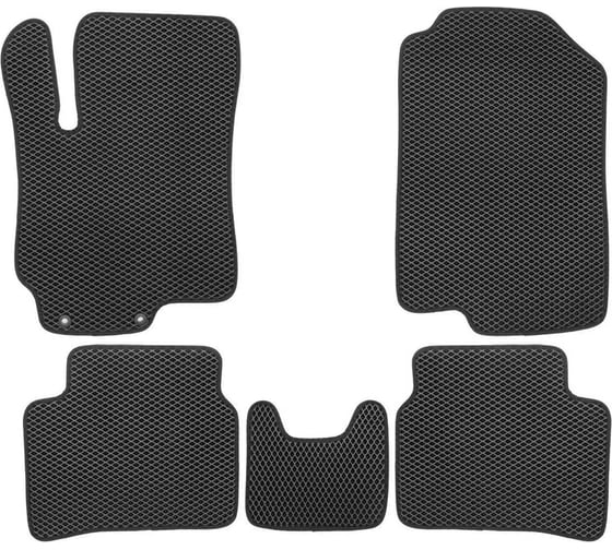 Коврики в салон Klever EVA подходят для KIA Rio X-line / KIA Rio (IV, IVr), 2017- / HYUNDAI Solaris (II, II EVA.B.0502505822110k