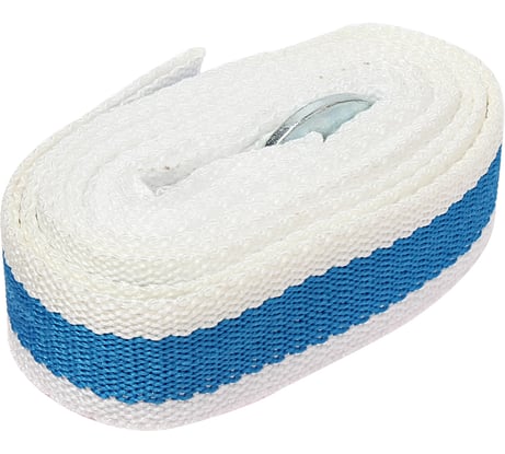 Трос буксировочный 6000кг L=5м,ленточный крюк-петля в чехле Автостоп AB-6CHKP 725612