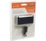 Разветвитель прикуривателя BLACK на 2 гнезда +USB,с подсветкой 12-24V Автостоп AB-54404 446213 2