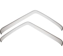 Дефлекторы окон Rein накладной, 2 шт. FAW J7 2023- грузовик, тягач, прозрачный / ФАВ Джей 7 WV1335 REINWV1335