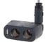 Разветвитель прикуривателя на 3 гнезда +USB АВТОСТОП BLACK 12-24V AB-54409 1