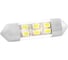 Автолампа диод SKYWAY T11C5W 12V 6 SMD блистер c цоколем 39мм 1-контактная белая S08201176 2