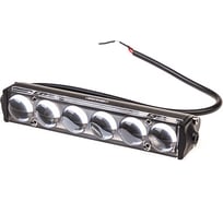 Светодиодная фара SKYWAY OFF ROAD 181х27мм прямоугольная 12V/24V 18W 6000К 6 диодов Дальний свет S07201073