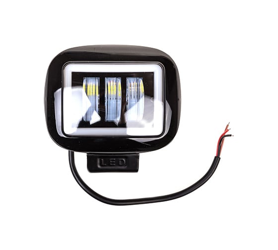 Светодиодная фара SKYWAY OFF ROAD прямоугольная 12V/24V 30W 6000К 9 диодов дальний свет S07201074