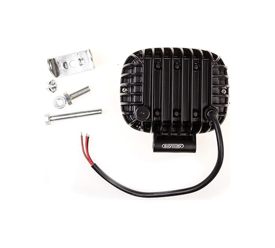 Светодиодная фара SKYWAY OFF ROAD прямоугольная 12V/24V 30W 6000К 9 диодов дальний свет S07201074
