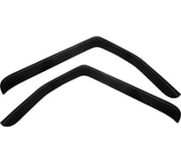 Дефлекторы окон FAW J6 накладной, увеличенная толщина 2,5 мм, 2007-, тягач / ФАВ Джей 6 WV1300 Rein  REINWV1300