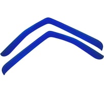 Дефлекторы окон Rein FAW J6 грузовик, тягач 2007, накладной, синий / ФАВ Джей 6 WV1277 REINWV1277