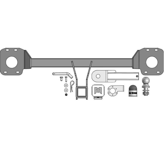 Фаркоп MOTODOR Geely Atlas, 2024 - н.в. 94209-E
