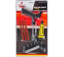 Набор для ремонта бескамерных шин SKYBEAR 3 ремонтные вставки+клей 241110