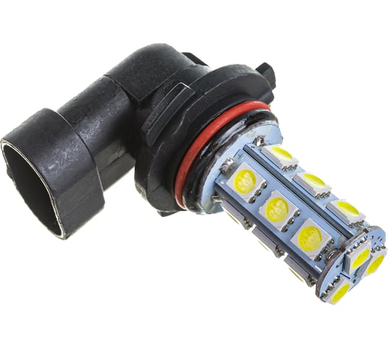 Автолампа диод SKYWAY HB4/9006 12V 18 SMD блистер 1-контактная белая ближний, дальний свет S08201028