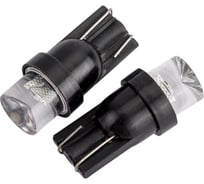 Автолампа диод SKYWAY T10 W5W 12V 1 LED Блистер EXTRA LIGHT без цок. 1-конт разноцветная, габариты S08201137