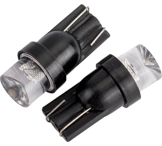 Автолампа диод SKYWAY T10 W5W 12V 1 LED Блистер EXTRA LIGHT без цок. 1-конт разноцветная, габариты S08201137
