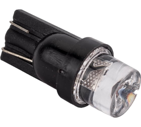 Автолампа диод SKYWAY T10 W5W 12V 1 LED Блистер EXTRA LIGHT без цок. 1-конт разноцветная, габариты S08201137