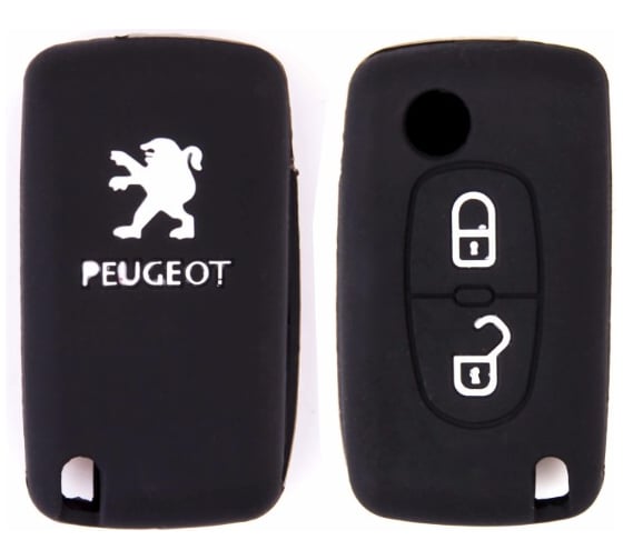 Автомобильный силиконовый чехол на ключ SKYWAY PEUGEOT 307/408 S05701027