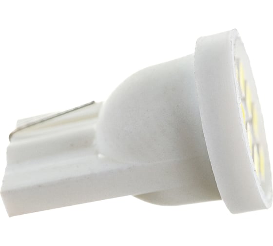 Автолампа диод SKYWAY T10W5W 24V 8 SMD диодов 1-конт белая салон, габариты, номер, стопы S08202007