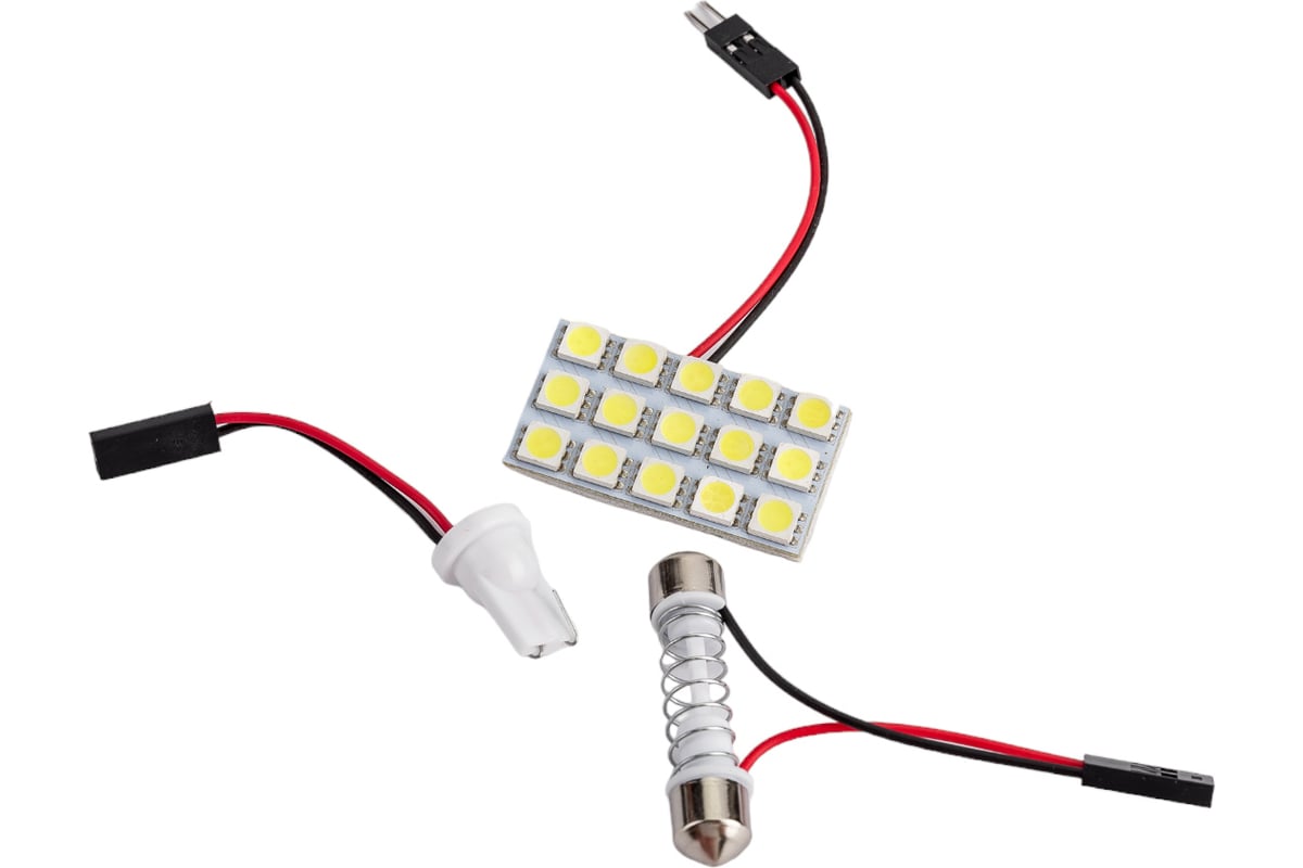 Светодиодная панель SKYWAY 12V 15 SMD диодов, белая S03301002 - выгодная  цена, отзывы, характеристики, фото - купить в Москве и РФ