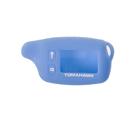 Силиконовый чехол на сигнализацию SKYWAY TOMAHAWK TW9010, 9020, 9030 голубой S08903002 1