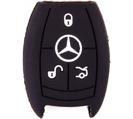 Автомобильный силиконовый чехол на ключ SKYWAY MERCEDES S05701042 1