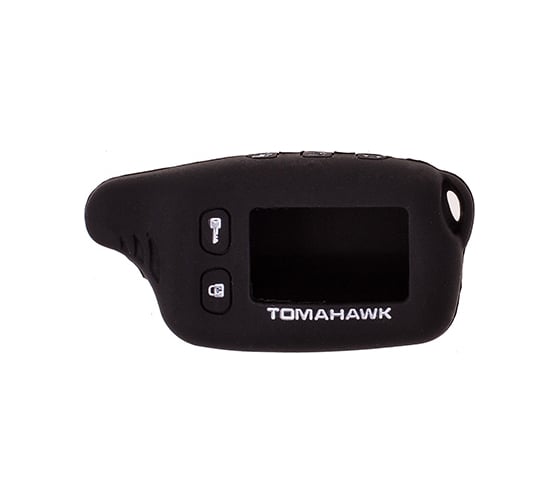 Силиконовый чехол на сигнализацию SKYWAY TOMAHAWK TW9010, 9020, 9030 черный S08903010