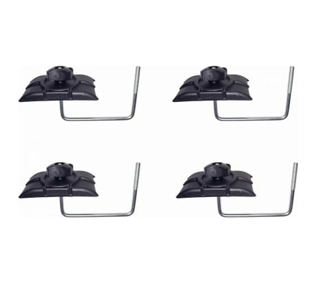 Дополнительный крепеж для бокса со скобами LUX 4 скобы, 4 подложки, 4 барашка 791194