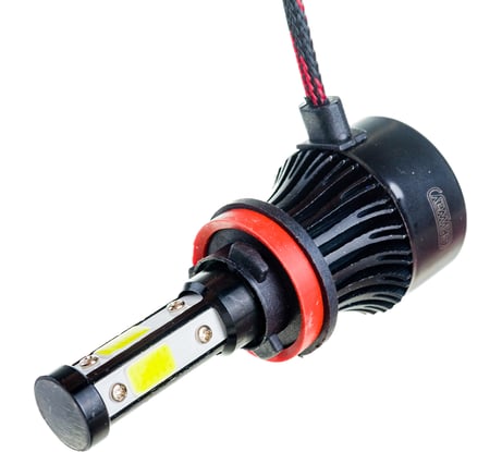 Автолампа-LED аналог ксенона SKYWAY H11x7 12/24V 28W 6000K 4000Lm 1-конт радиатор + вентилятор охл S08701008