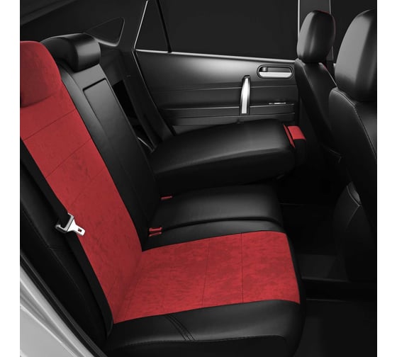 Авточехлы AVTOLIDER1 для Toyota Auris 1 с 2006-2012г. хэтчбек Задние спинка и сиденье 40 на 60 TA27-0101-EC38