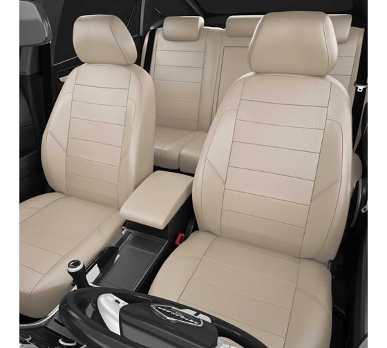 Авточехлы AVTOLIDER1 для Toyota LandCruiser 100 с 1998-2007г. джип Задние спинка и сиденье 40 на 60 ("40" за пассажиром) TA27-1201-EC25