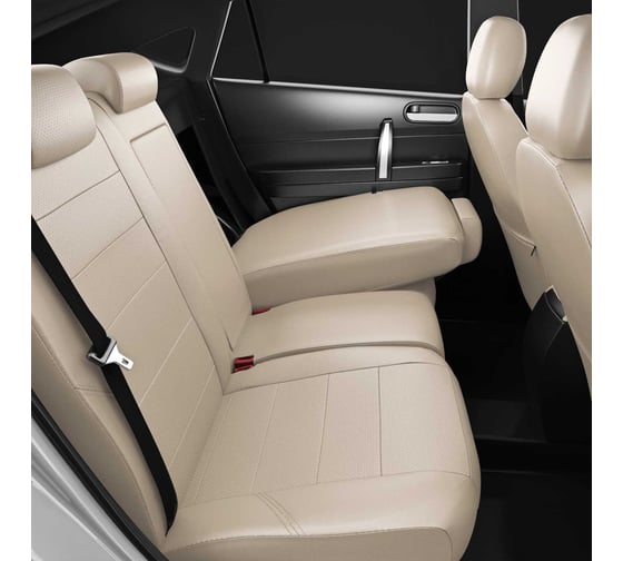 Авточехлы AVTOLIDER1 для Toyota LandCruiser 100 с 1998-2007г. джип Задние спинка и сиденье 40 на 60 ("40" за пассажиром) TA27-1201-EC25