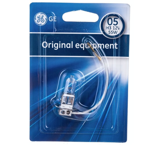 Автолампа General Electric GE 50340U H3, 12 В, 55 Вт, BL 17117 1