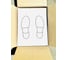 Двухслойный коврик на пол CWORKS CW 380x500 мм, 500 шт J140R0002 4