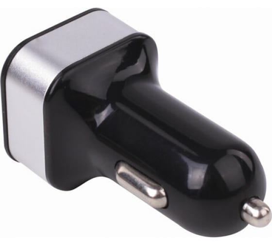 Автомобильное зарядное устройство SONNEN 2 порта USB, 21 А, черное-белое 454796 3
