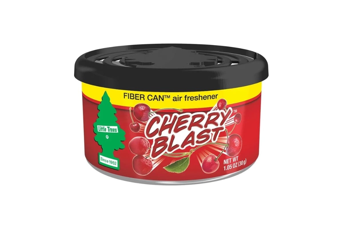 Ароматизатор в баночке Car-Freshner Fiber Can Cherry Blast Вишня  UFC-17811-24 - выгодная цена, отзывы, характеристики, фото - купить в  Москве и РФ