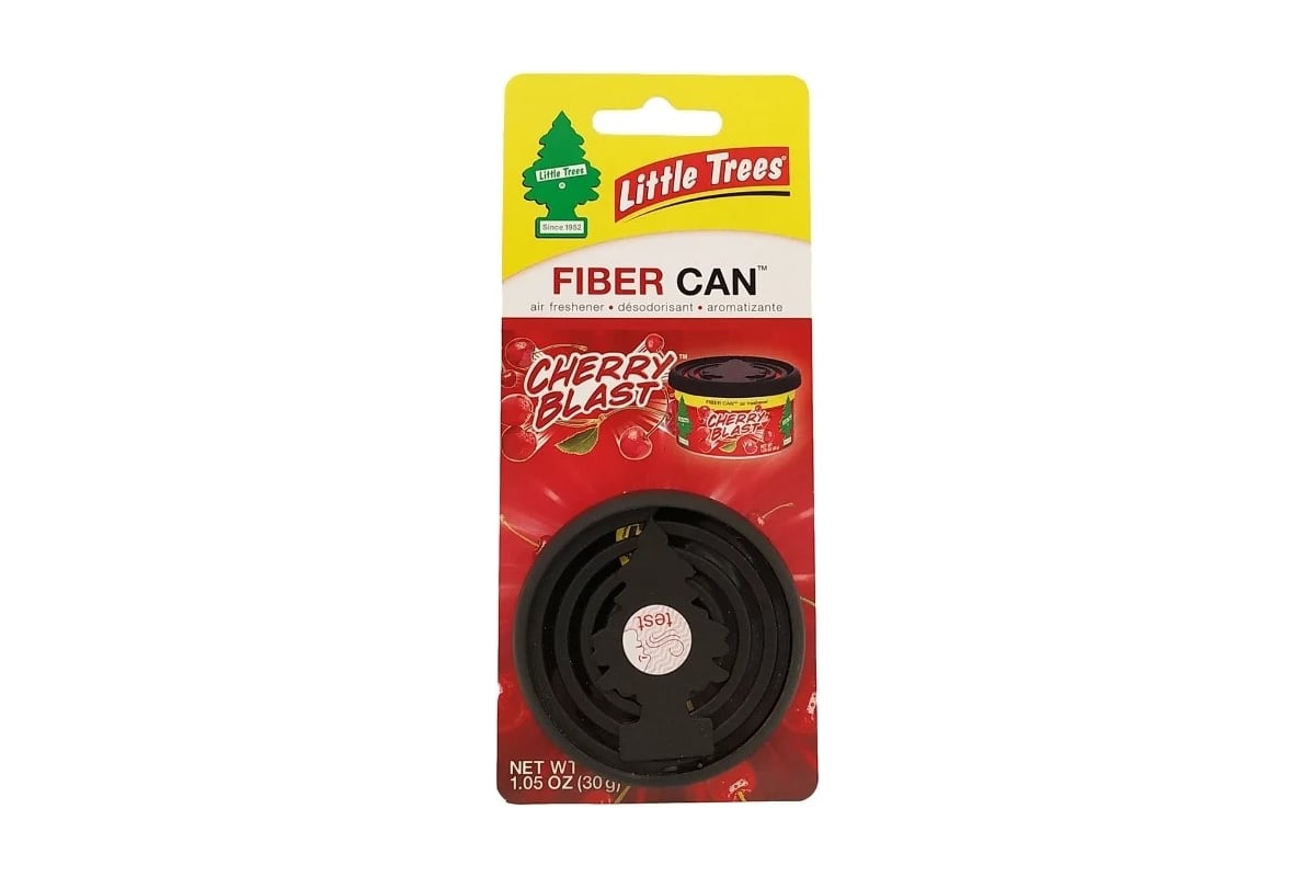 Little Trees Ароматизатор в баночке Fiber Can Вишня (Cherry Blast)