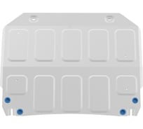 Защита картера+ комплект крепежа Rival алюминий, GAC GS3, V-1.5, робот, передний, 2023- (рынок РФ) 333.3404.1