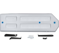 Защита топливного бака + комплект крепежа Rival алюминий, Great Wall King Kong Poer, V - 2.0. МКПП, полный, 2023- 333.2030.1