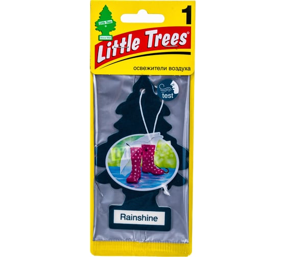 Ароматизатор Ёлочка Car-Freshner Rainshine Весенний дождь U1P-10249-RUSS