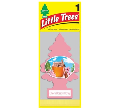 Ароматизатор Ёлочка Car-Freshner Медовая вишня U1P-10476-RUSS