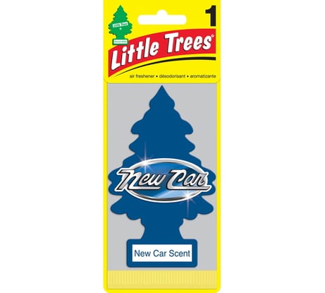 Ароматизатор Ёлочка Car-Freshner New Car Scent Новая машина U1P-10189-RUSS