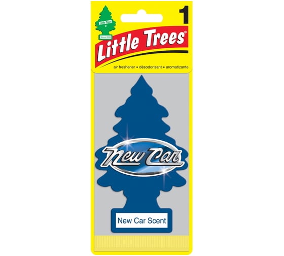 Ароматизатор Ёлочка Car-Freshner New Car Scent Новая машина U1P-10189-RUSS