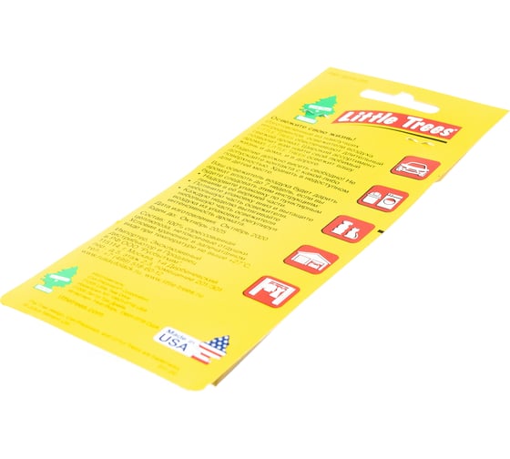 Ароматизатор Ёлочка Car-Freshner New Car Scent Новая машина U1P-10189-RUSS
