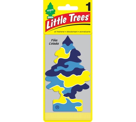 Ароматизатор Ёлочка Car-Freshner Pina Colada Пина колада U1P-10967-RUSS