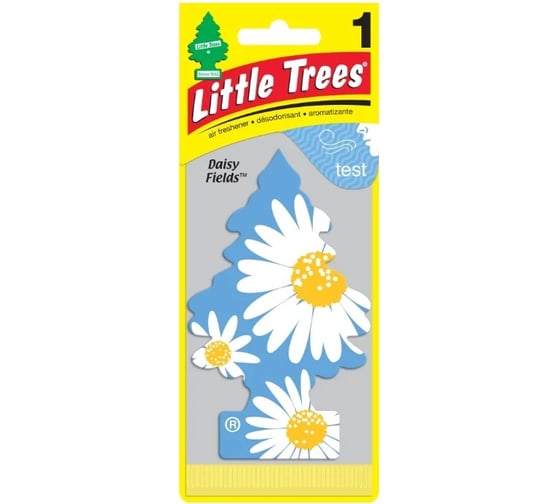 Ароматизатор Car-Freshner Ёлочка Daisy Fields Ромашковые поля U1P-17347-RUSS 1