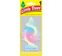 Ароматизатор елочка Car-Freshner Cotton Candy Сладкая вата U1P-10282-RUSS