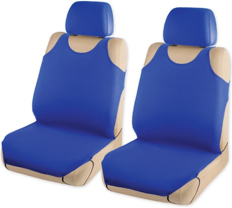Чехол-майка на переднее сиденье ARNEZI однотонный, темно-синий, 2 шт. 00-01035845