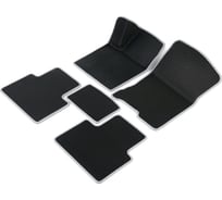 Автомобильные коврики Vicecar ЭВА c 3д лапкой для Volkswagen Amarok 2010 - 2024 (Фольксваген Амарок) ЕВА EVA без разреза DL46020-белый