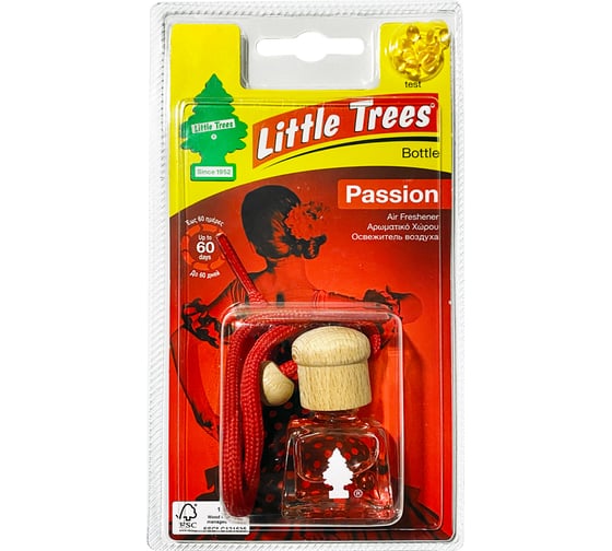 Подвесной жидкостный ароматизатор Car-Freshner LITTLE TREES Bottle Взрыв чувств C08 1